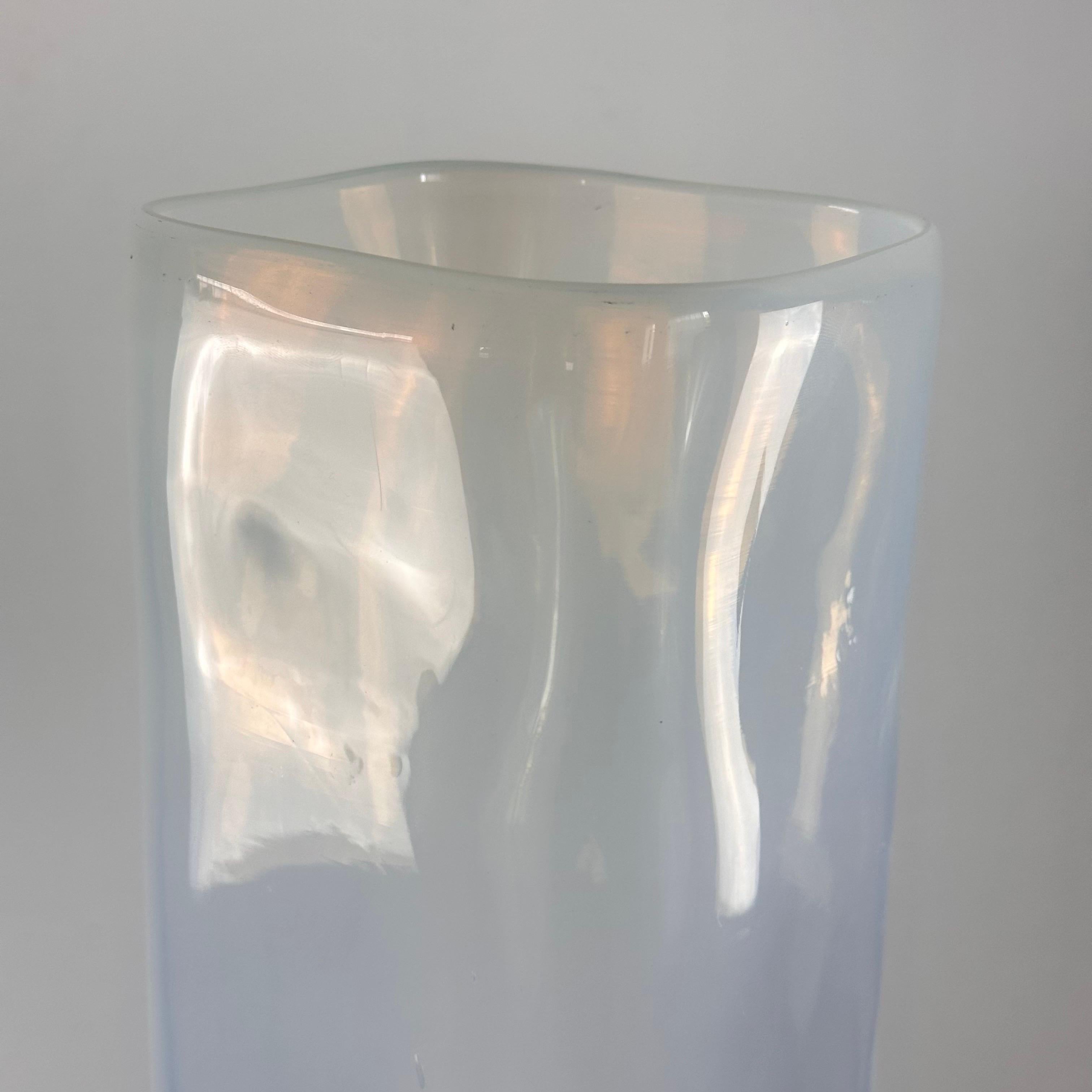 Large Vintage Murano Glass Vase by Carlo Nason for Mazzega, 1970s For Sale 5