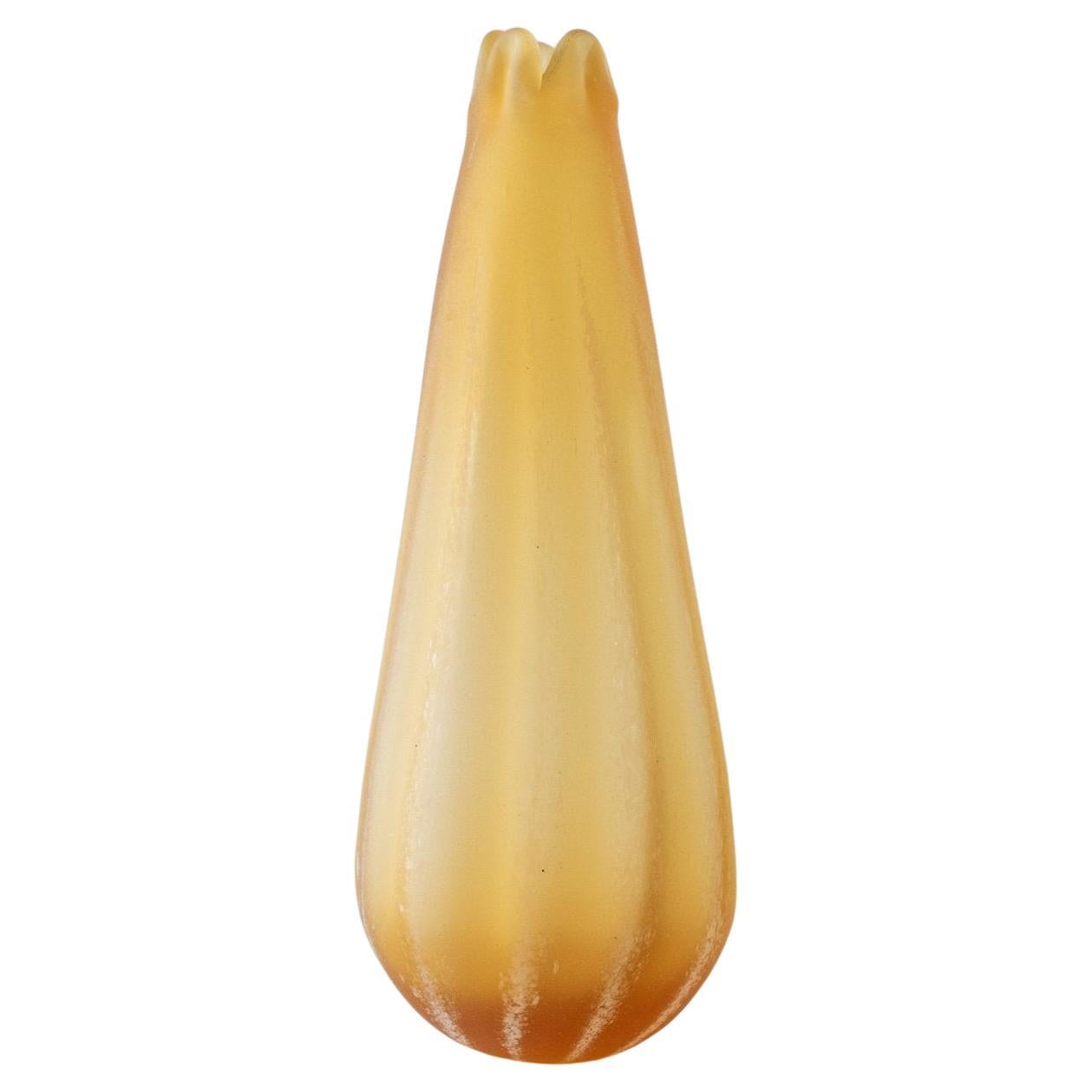 Grande vaso vintage in vetro di Murano, Italia, anni
60