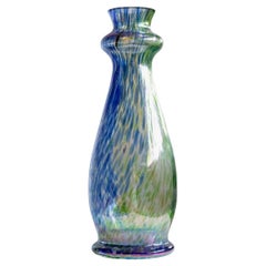 Grande vaso vintage in vetro di Murano multicolore, Italia, anni '70