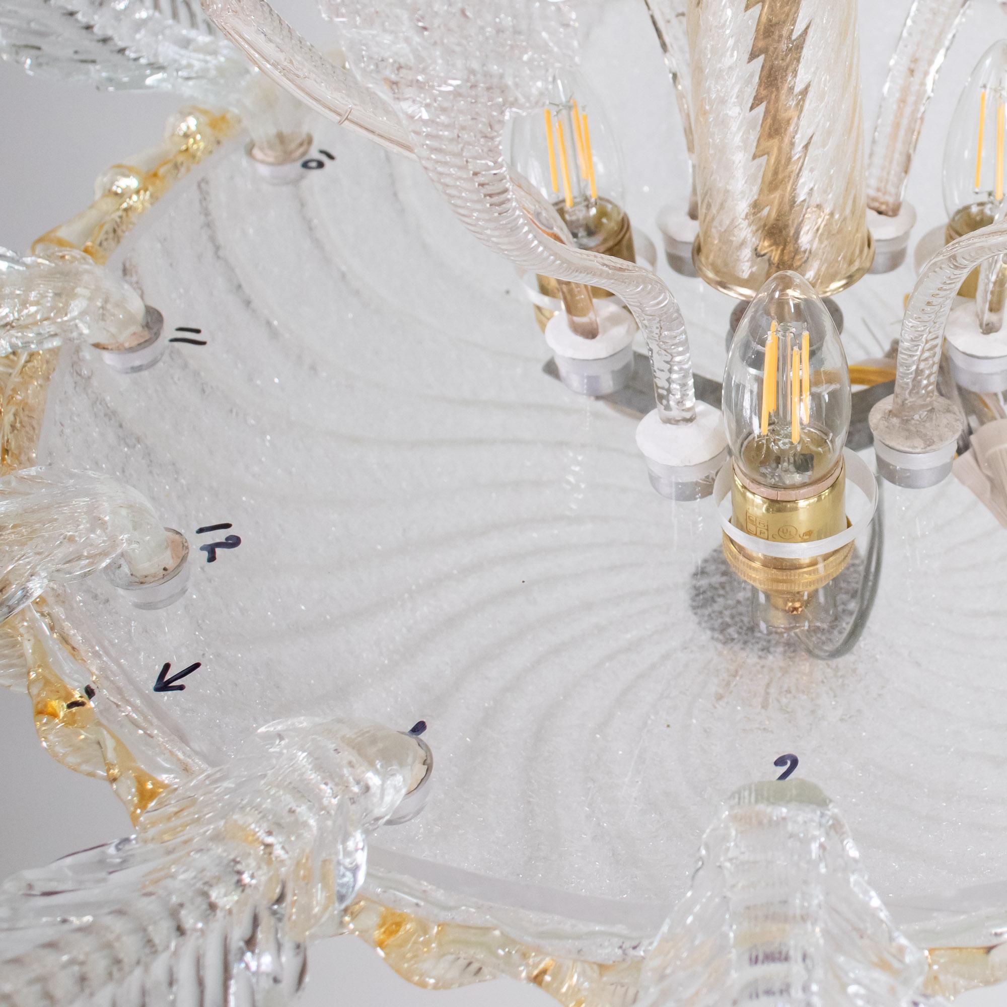 Grand Murano dans le style d'Ercole Barovier en vente 10