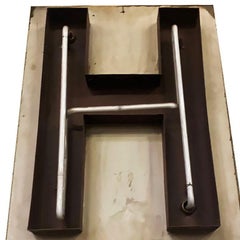 Large Vintage Neon Marquee Letter "H" From Pan American Auditorium