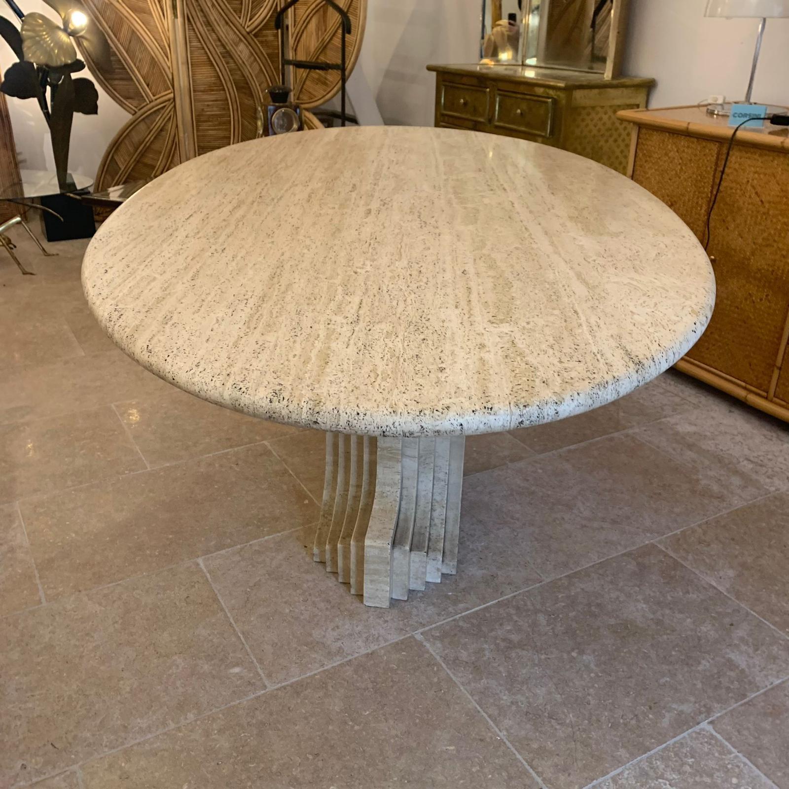 Large Vintage Oval Table 