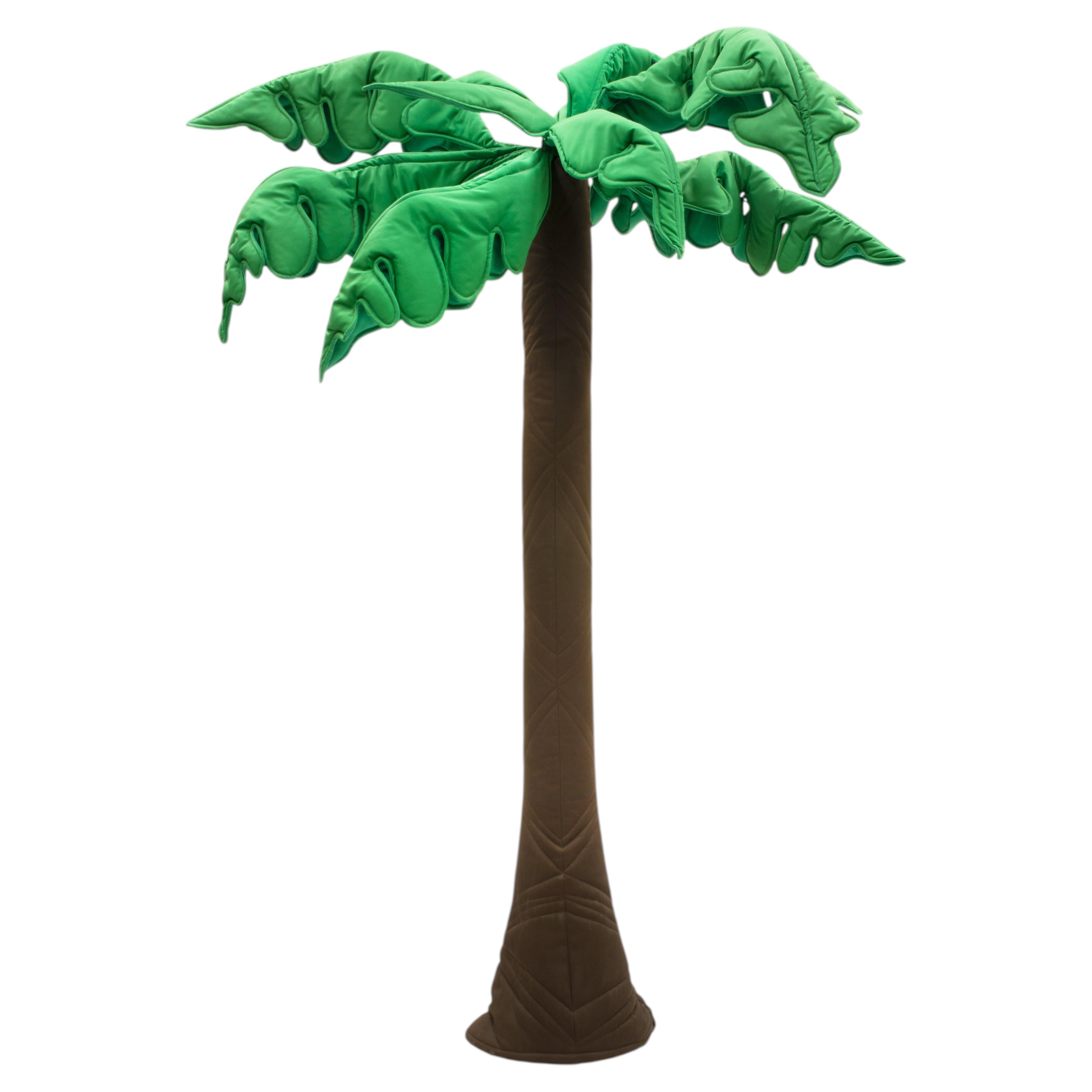 Large Vintage Palm Tree Soft Sculpture, Signed and Dated, 1979