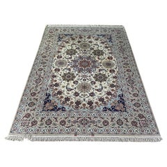 Large Vintage Persian Silk Rug by Haghighat