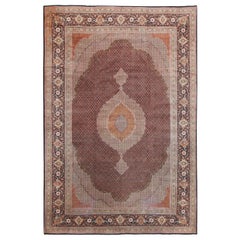 Large Vintage Persian Tabriz Carpet. Size: 13 ft 2 in x 19 ft 7 in