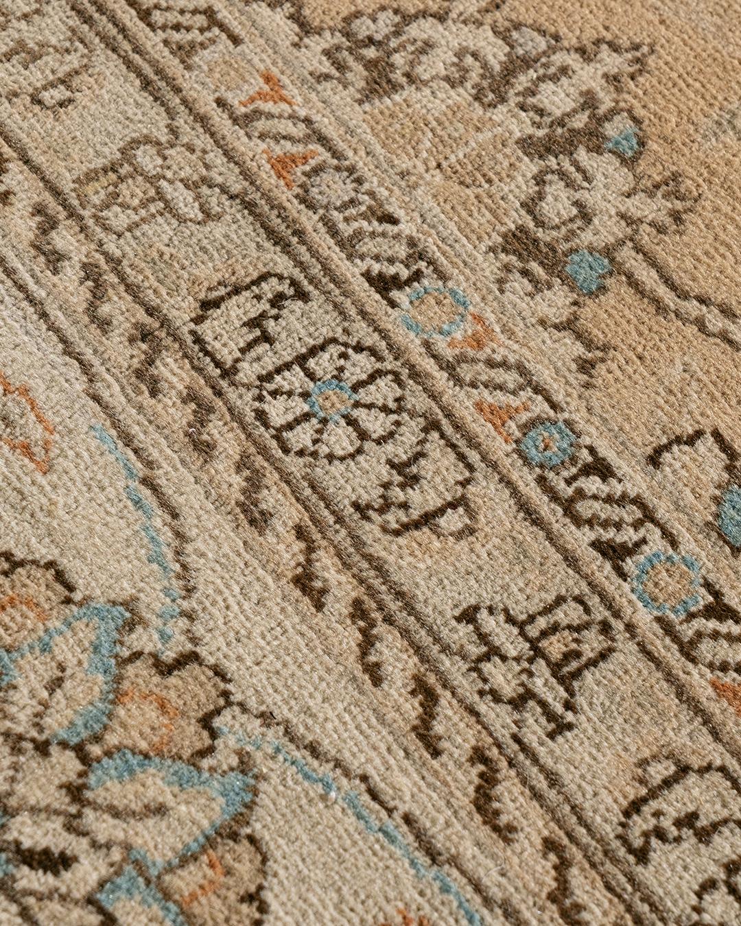 Grande tappeto persiano Tabriz vintage, 1920 circa  10'5 x 15'6 in vendita 3
