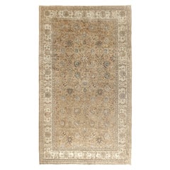 Großer persischer Täbriz-Teppich im Vintage-Stil, um 1920  10'5 x 15'6 Zoll