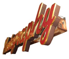 Large Vintage "Photography" Sign
