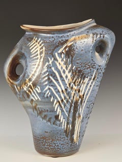 Large Vintage Picasso Style Vase