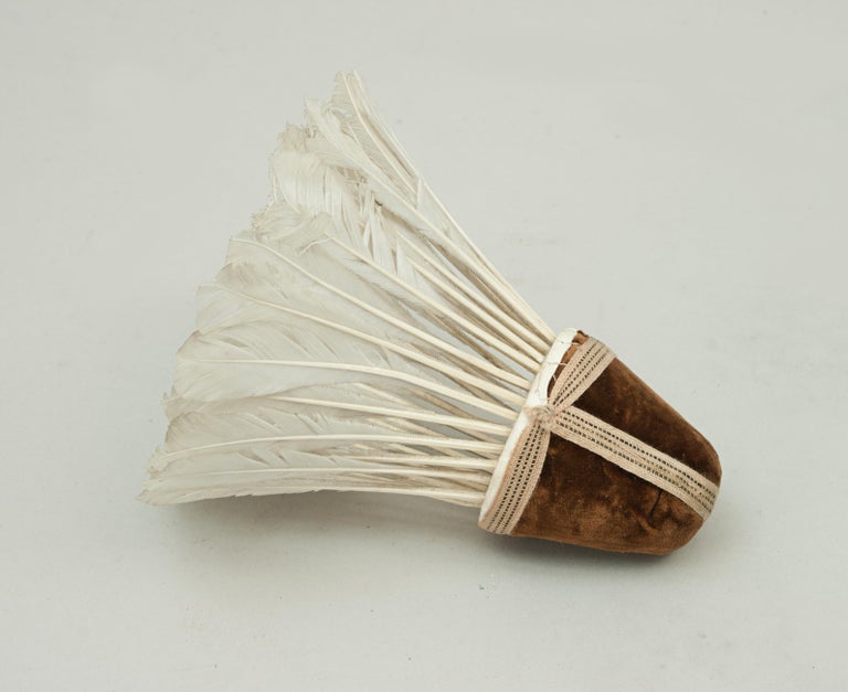 Large Vintage Plombē Battledore Badminton Shuttlecock at 1stDibs ...