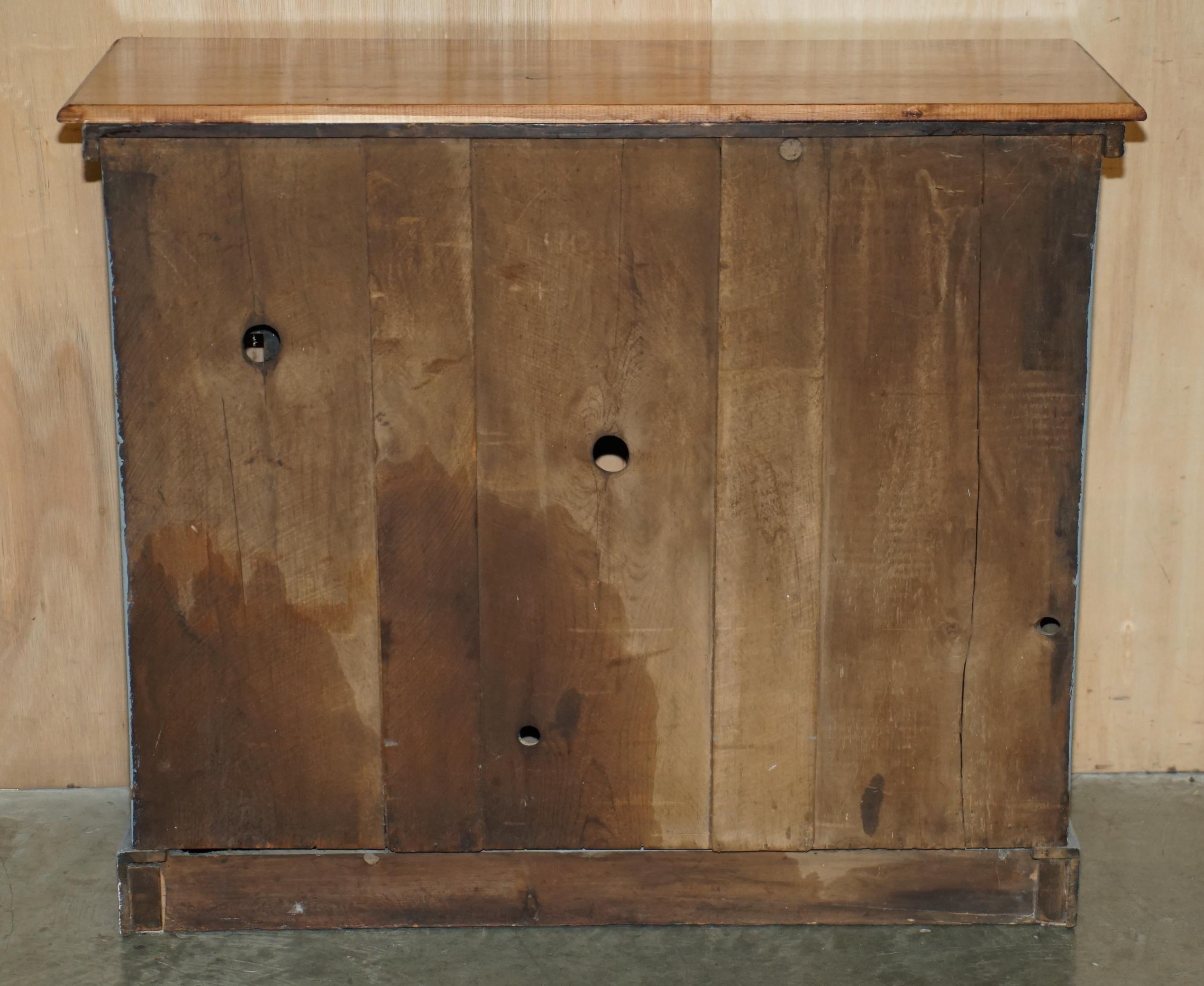 GRANDE PORTE BOUTEILLE EN BOIS RECLAIMÉ 45 BOUTEILLES DE VINS CHAMPAGNE AVEC TIREAU en vente 3