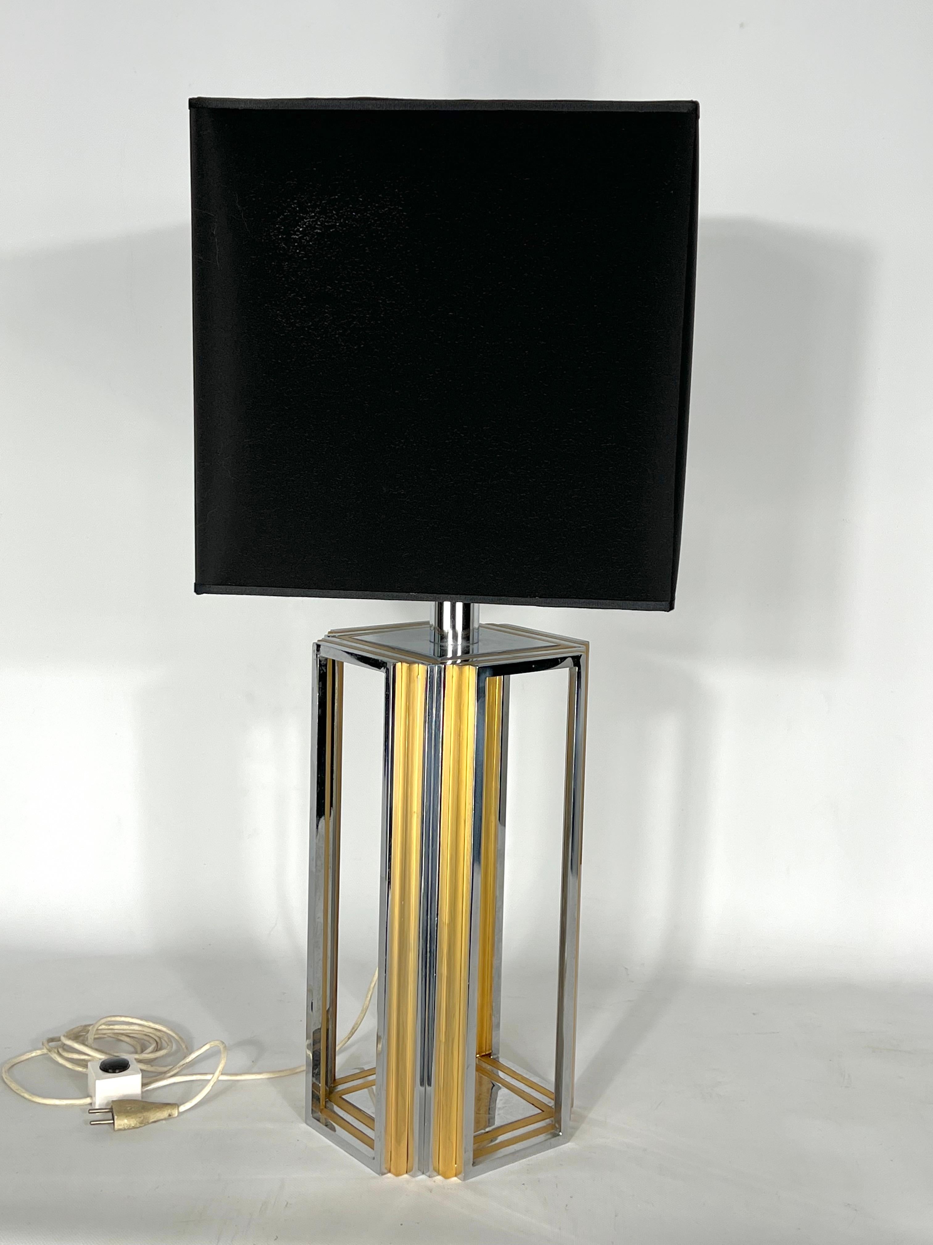 Large Vintage Romeo Rega Attributed Table Lamp from 70s For Sale 7