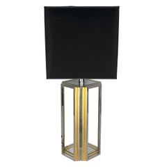 Large Vintage Romeo Rega Attributed Table Lamp from 70s
