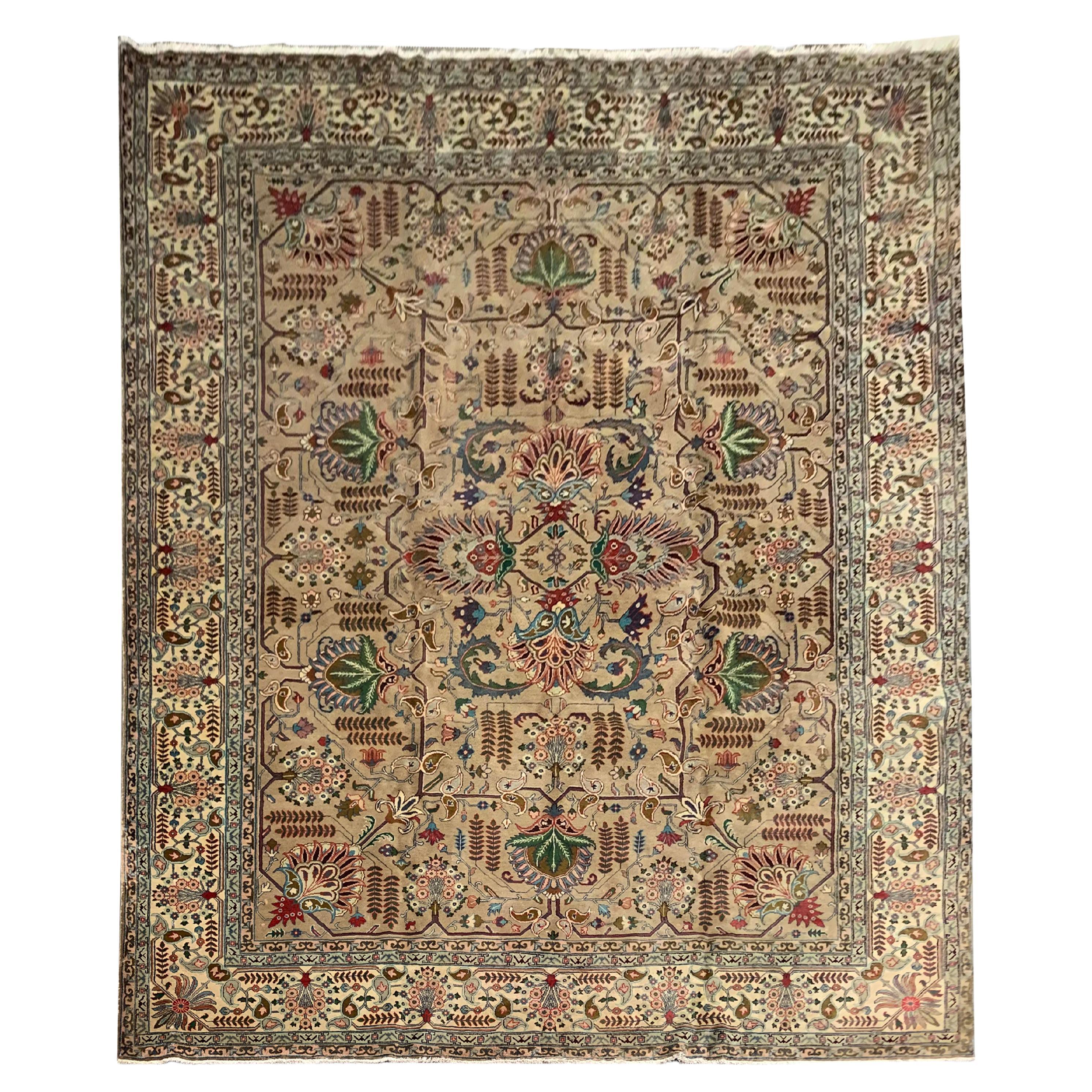 Handwoven Antique Baluch, Tribal Wool Carpet Oriental Living Room Rug, 1910 For Sale at 1stDibs