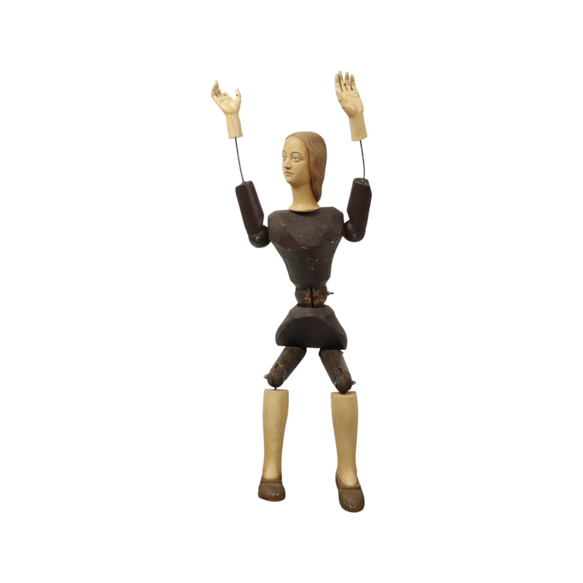 Große Vintage Santos Pop Lay Figur Mannequin 20. Jahrhundert im Angebot 1