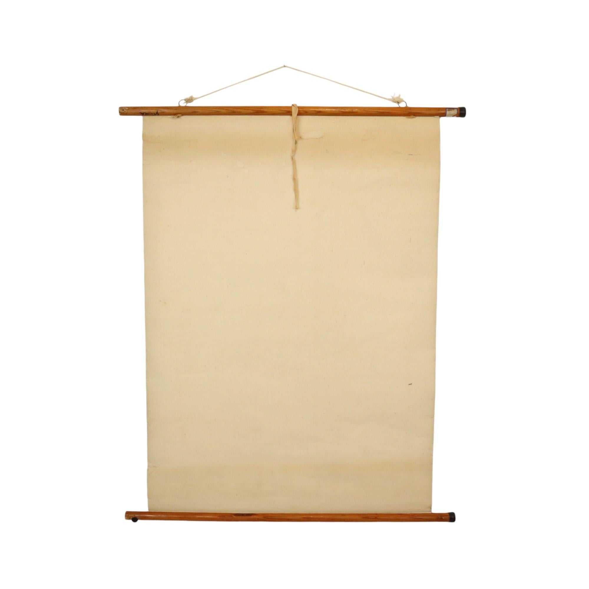 Gran Tarjeta Escolar Vintage La Mariposa Jung Koch Quentell 118cm 4