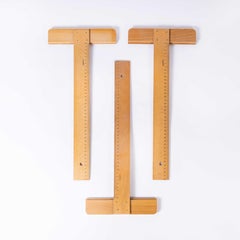 Large Vintage School T Square