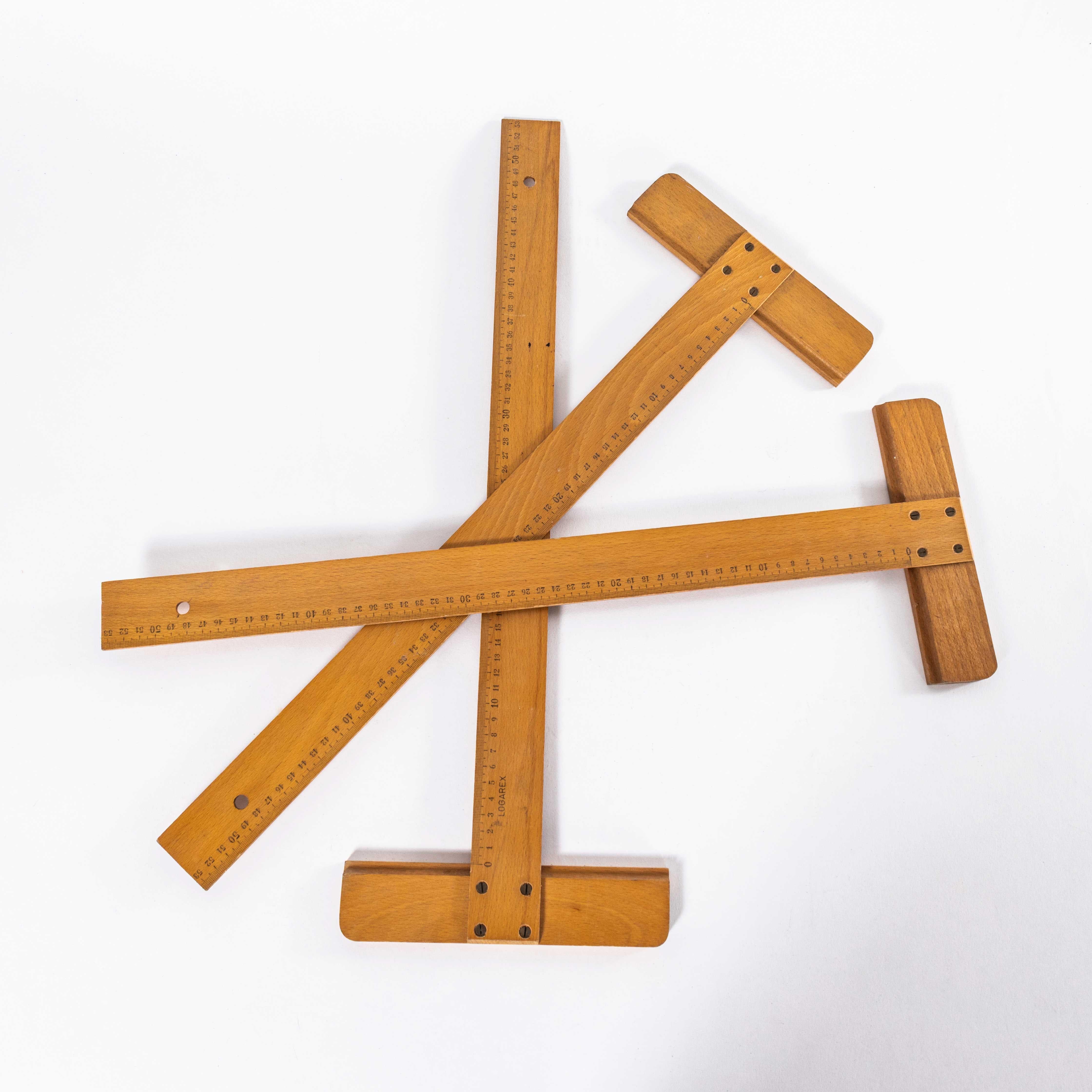 Large Vintage School T Square For Sale 1