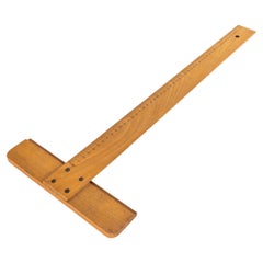 Large Vintage School T Square
