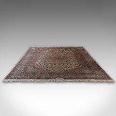 Large Vintage Serapi Rug, Indian, Woven, Hall, Lounge, Carpet, Mid-20th Century