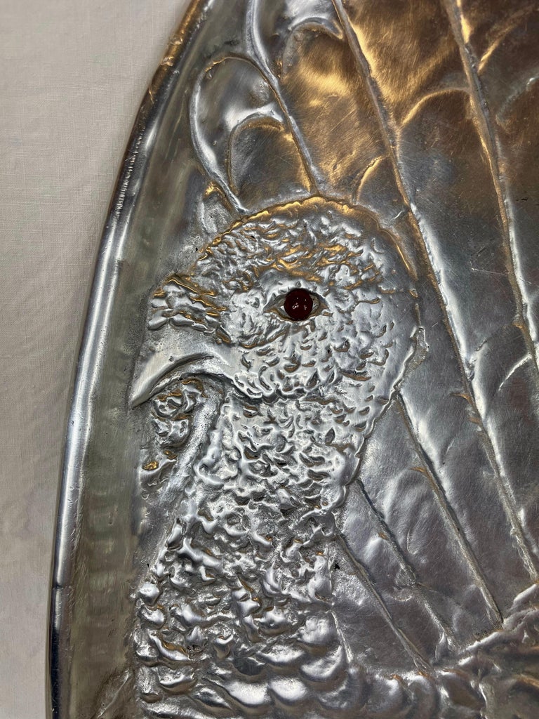 Large Vintage Serving Platter by Arthur Court For Sale at 1stDibs