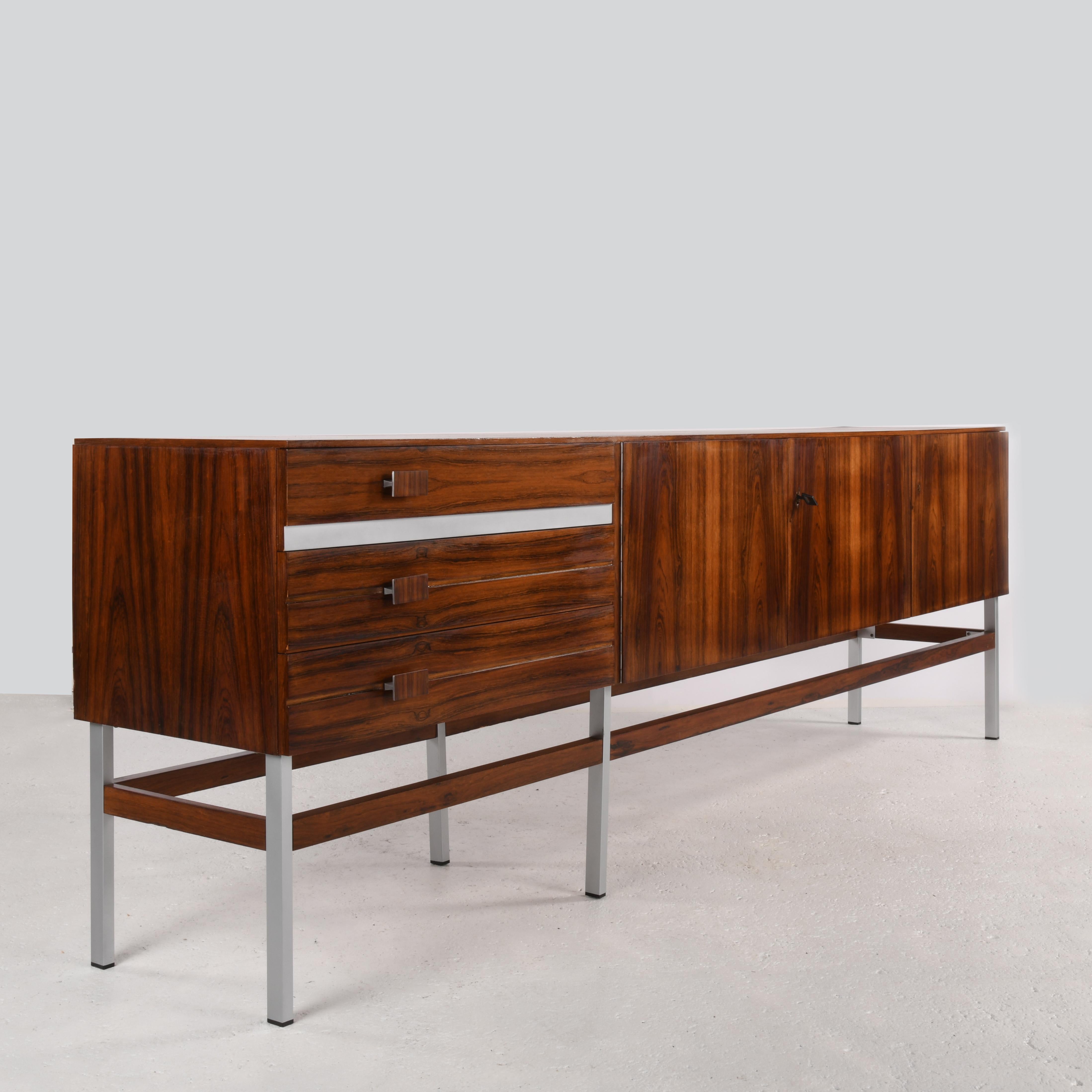 20th Century Large vintage sideboard from Germany in the 60s