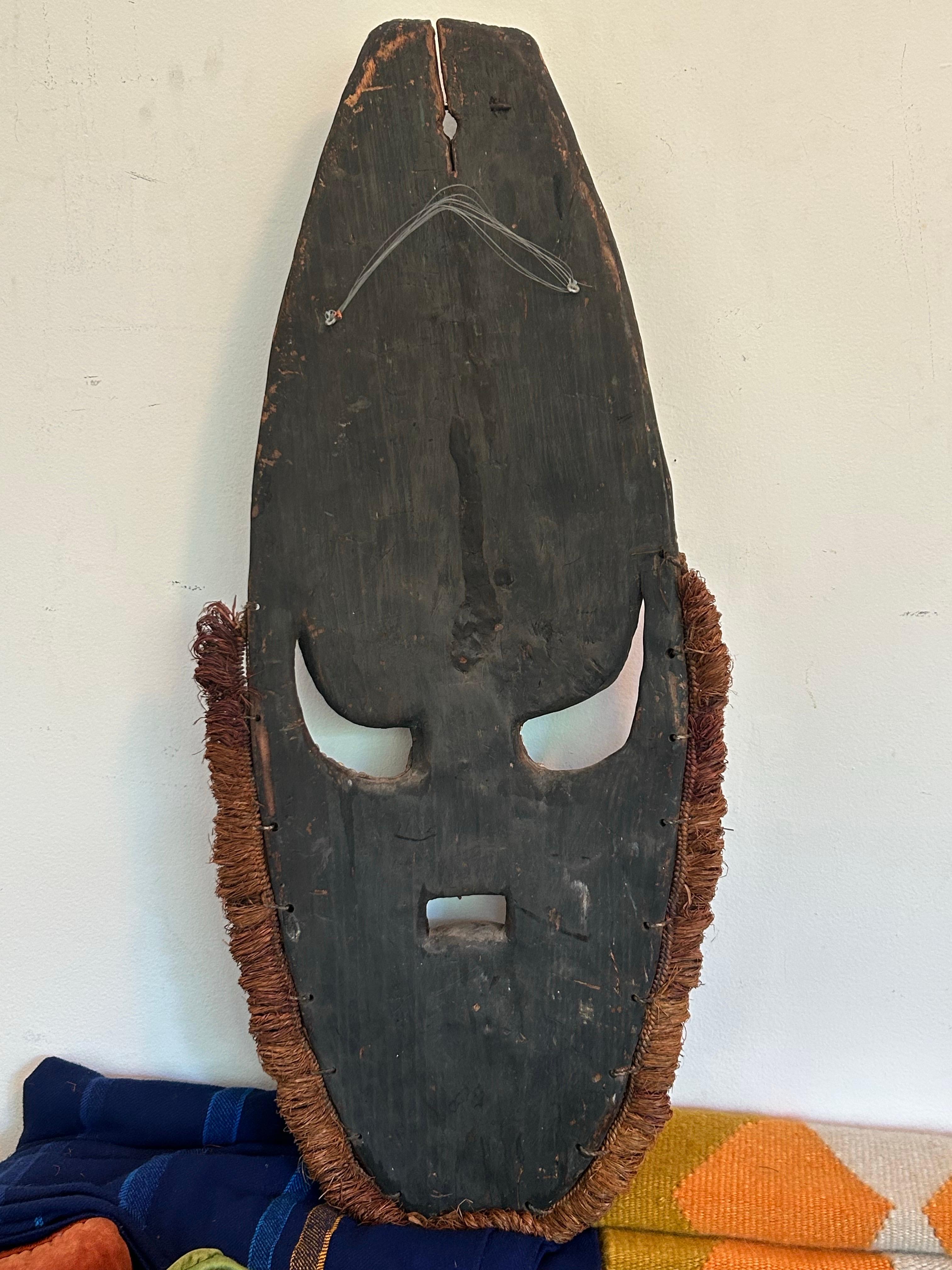 Große Vintage Geist Maske Oceanic Arts im Angebot 6