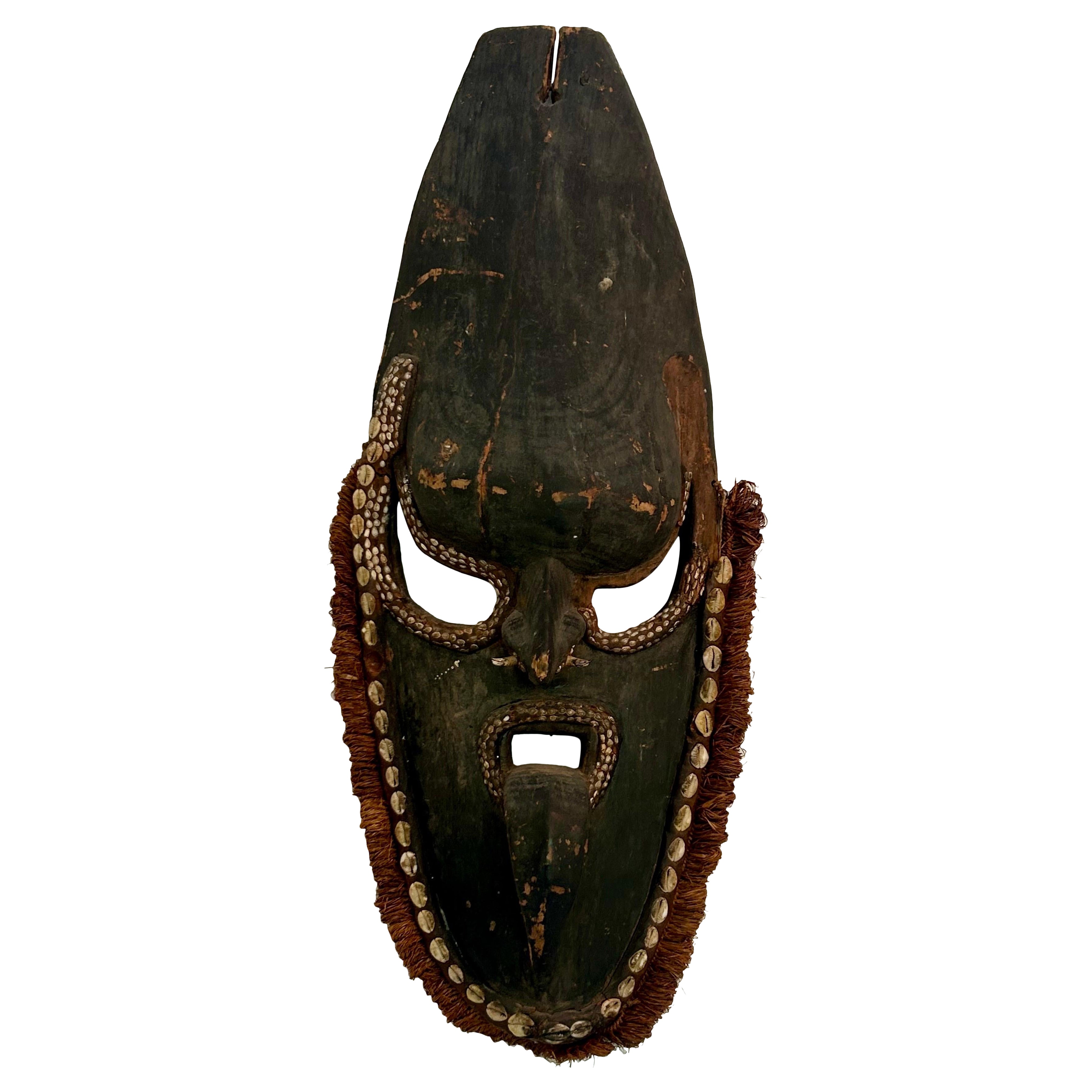Große Vintage Geist Maske Oceanic Arts im Angebot