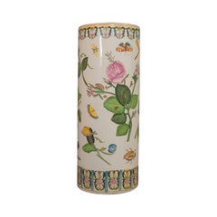 Großer großer Vintage-Ständer, orientalisch, Keramik, dekorative Vase, Art Deco