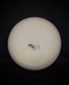 Großer Servierteller aus Steingut - CNP Vallée Pottery - 29,5 cm - 2Y398
