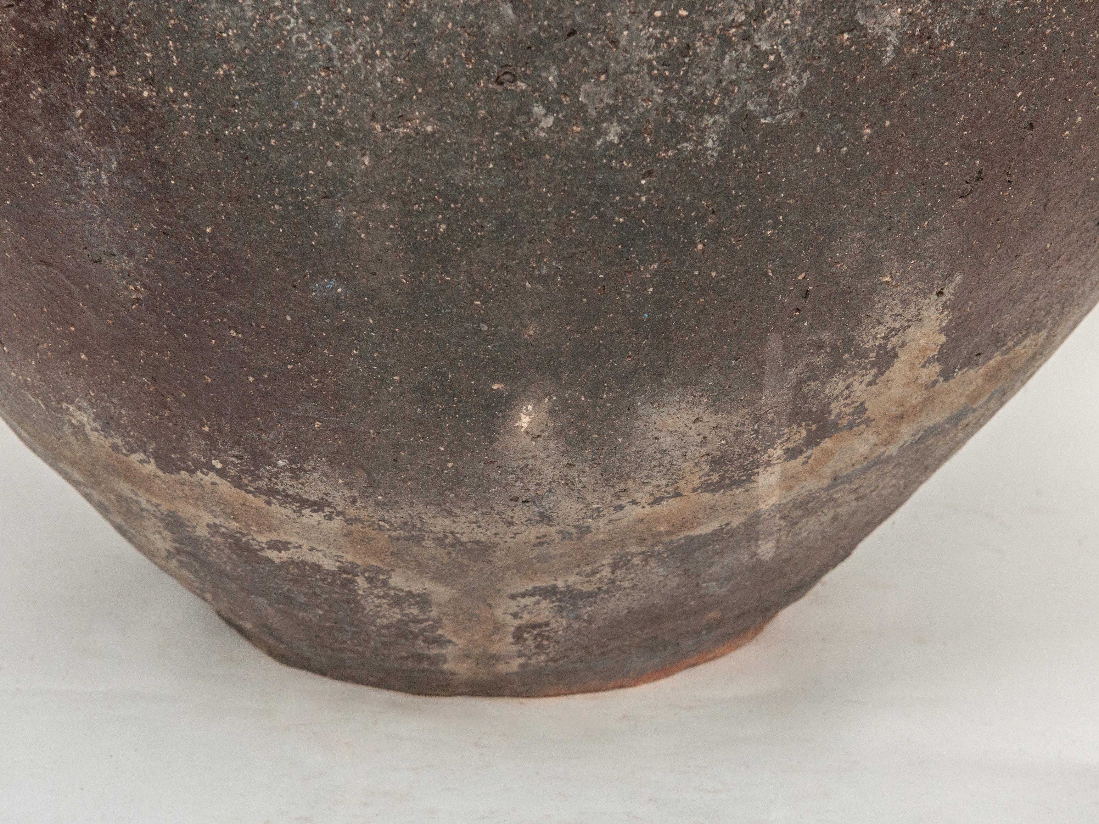 Large Vintage Storage or Water Jar from Borneo, Unglazed, Mid-20th Century 2