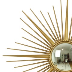 Grand miroir vintage Chaty Vallauris France 86cm