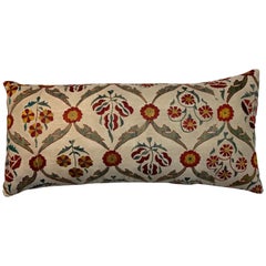 Large Vintage Suzani Pillow