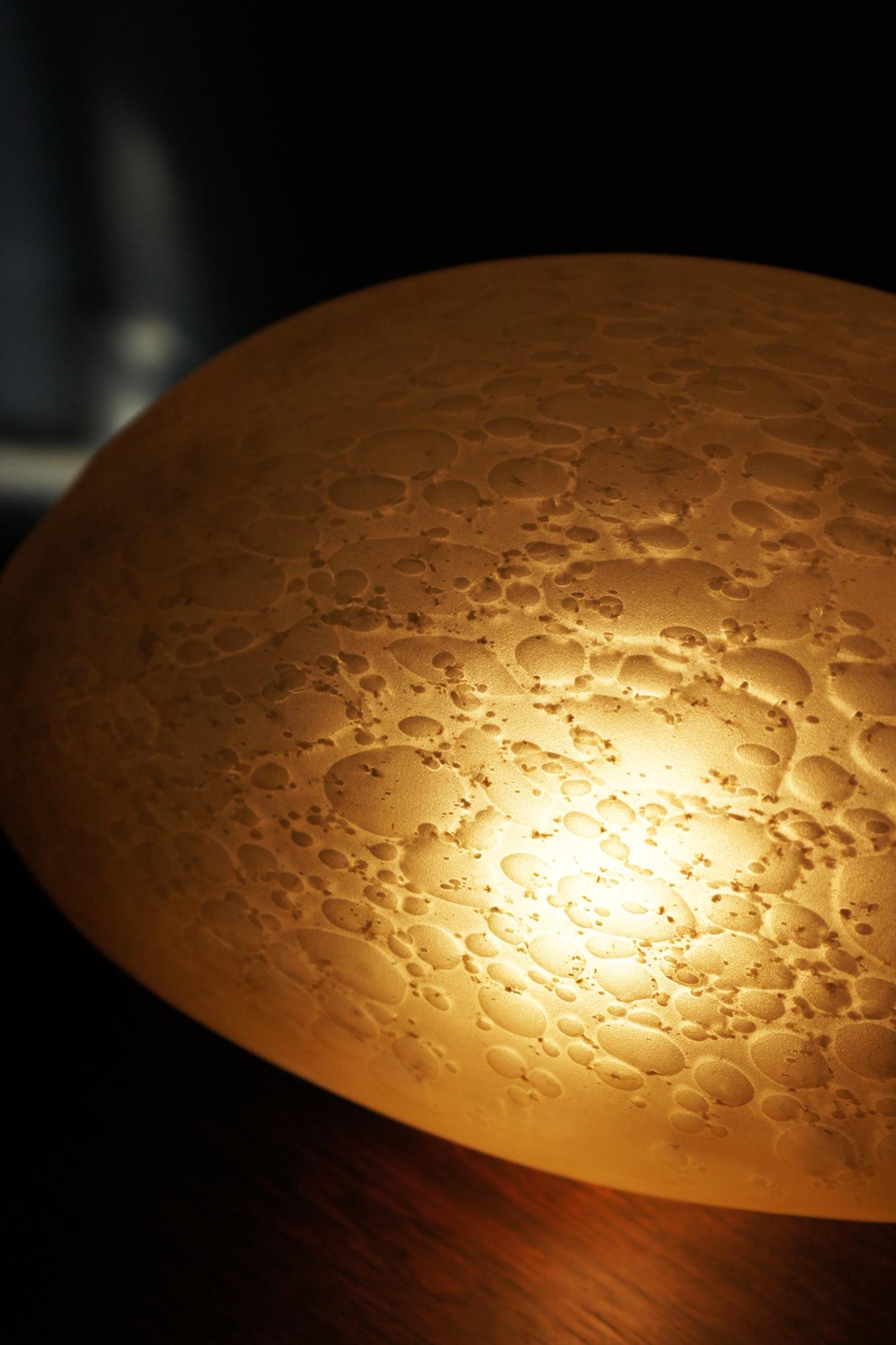 Grande lampe de table vintage en verre de Murano de La murrina, années 1970 en vente 6