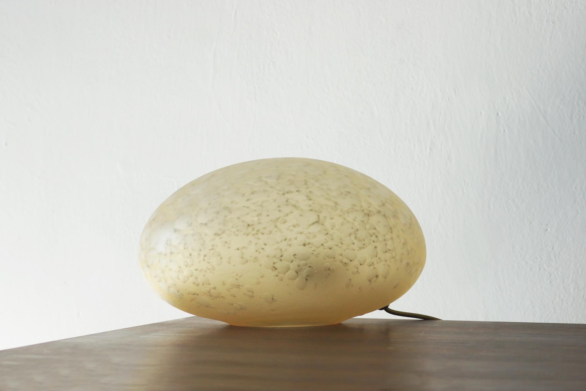 Grande lampe de table vintage en verre de Murano de La murrina, années 1970 en vente 2