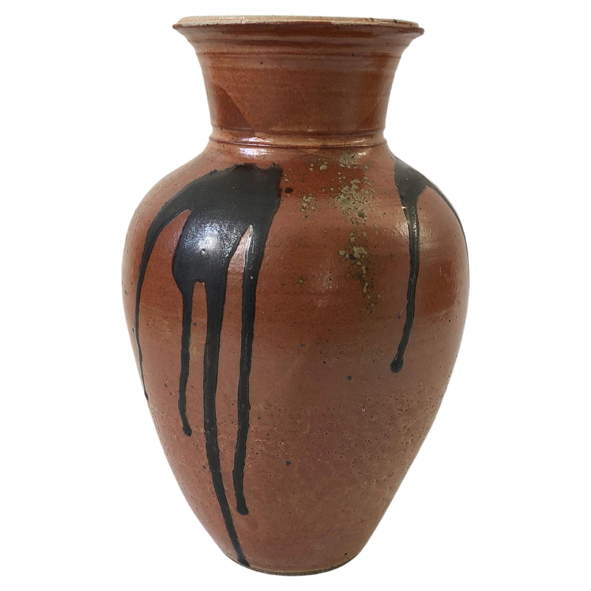 Large Vintage Hand Turned Italian Faience Majolica Art Pottery Studio