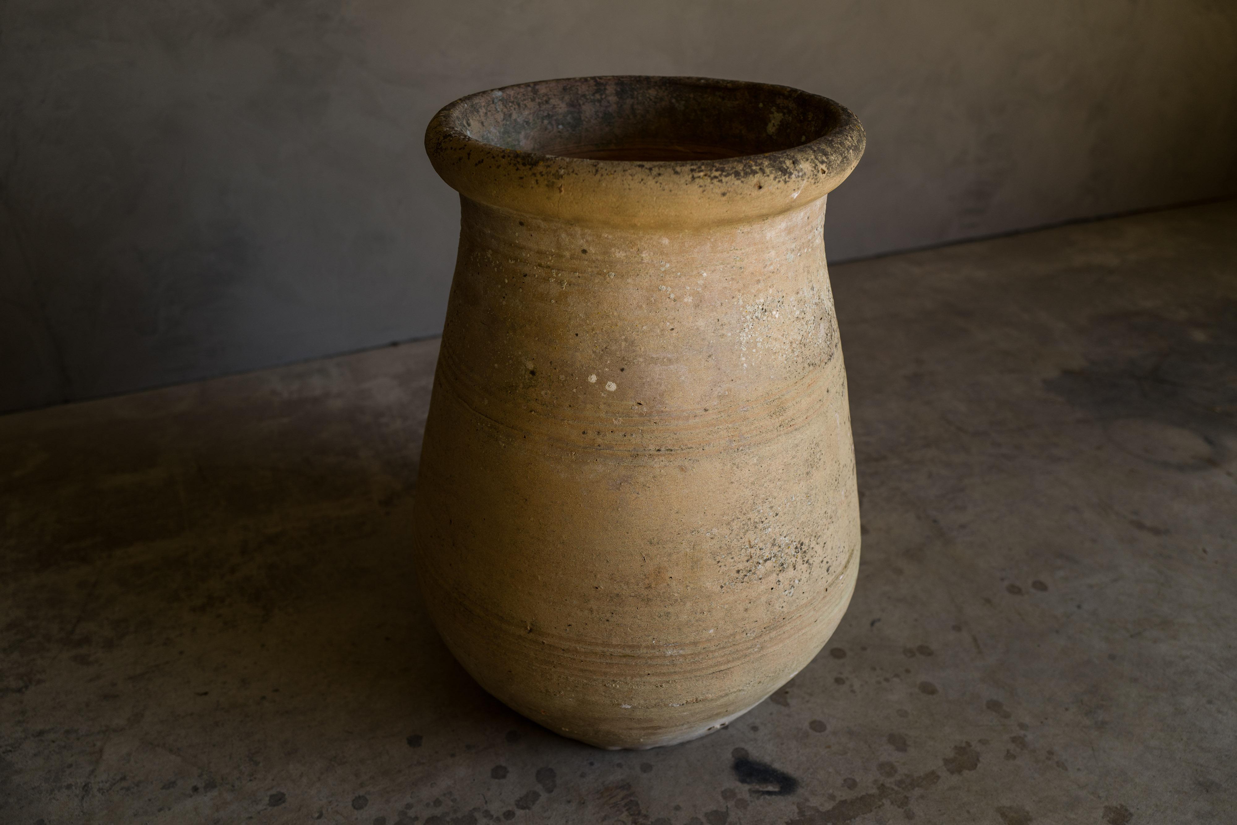 European Large Vintage Terracotta Pot from France, circa 1950