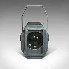 Large Vintage Theatre Lamp, Strand Electric, English, Steel, circa 1950