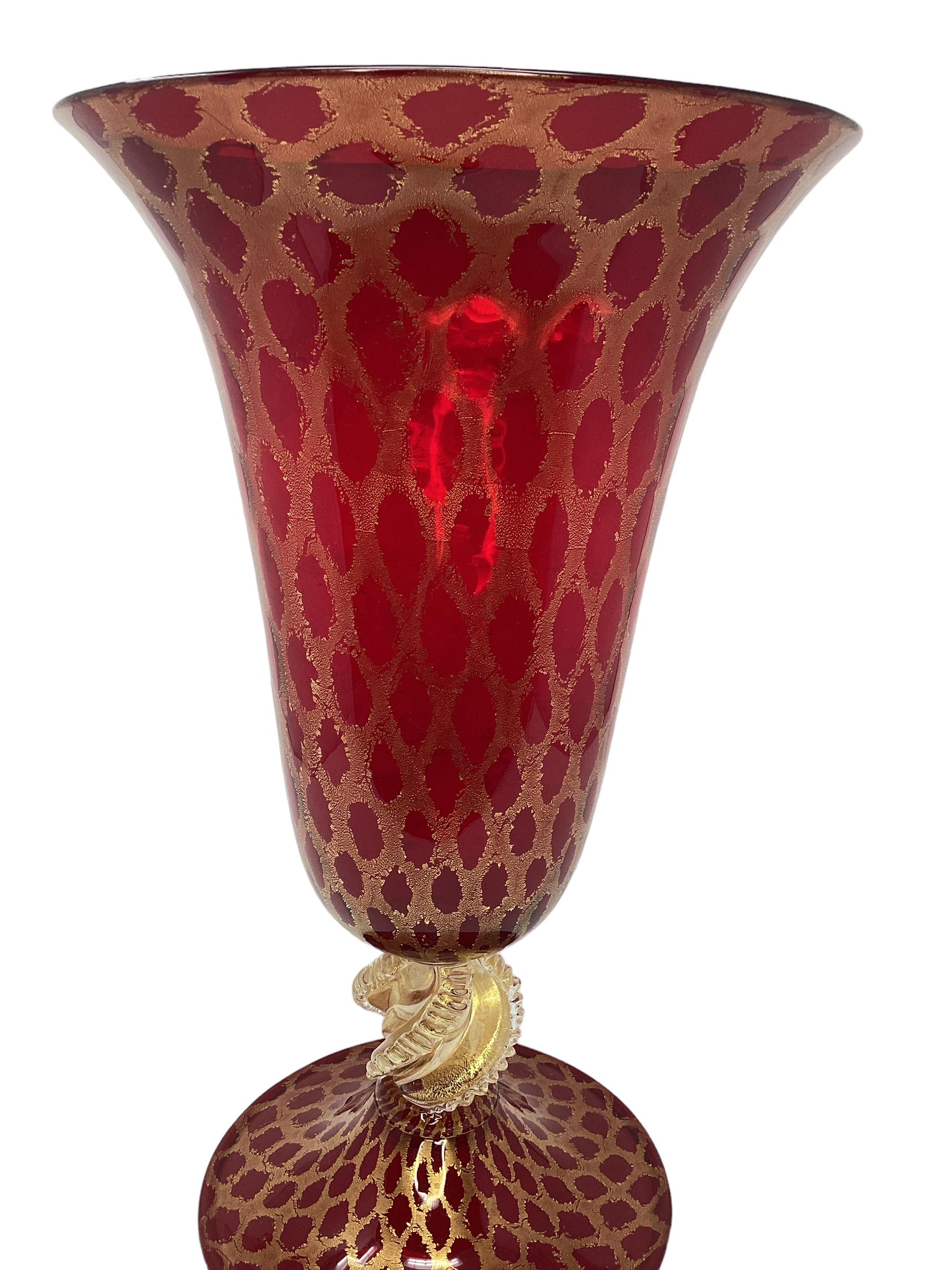 murano vase vintage