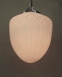 Large Vintage Tudor / Gothic Revival Ceiling Pedant vintagelights