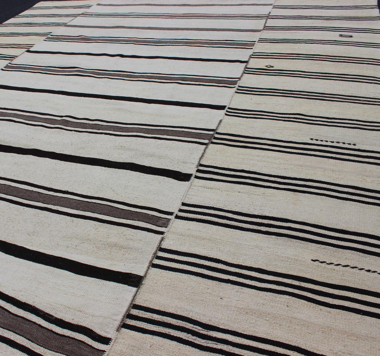 kilim striped rug