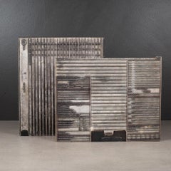 Large Vintage Typeset Print Blocks c.1950-Price per piece