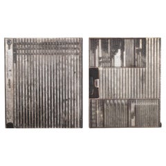 Large Vintage Typeset Print Blocks c.1950-Price per piece