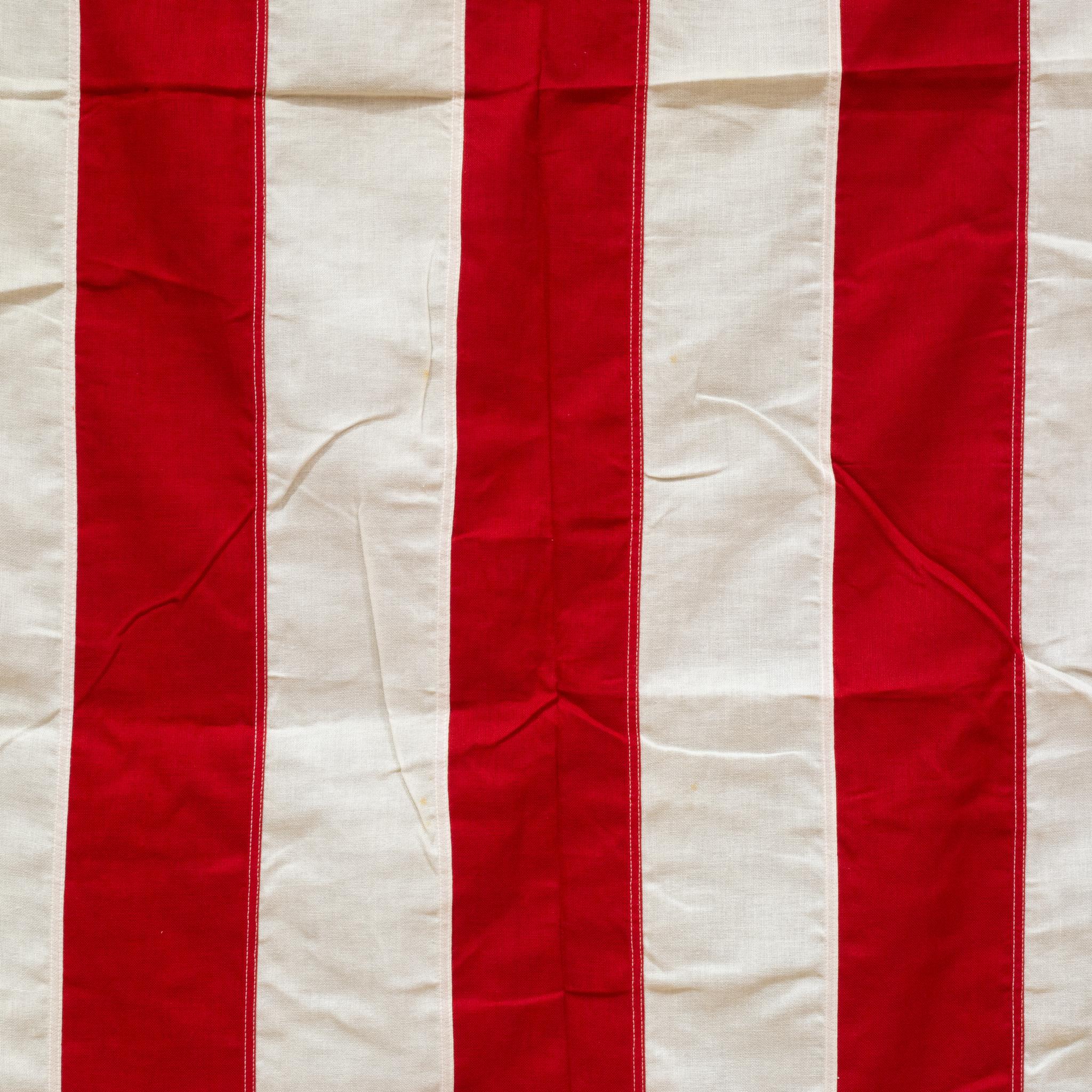 Industrial Large Vintage Valley Forge American Flag with 48 Stars c.1940-1950-FREE SHIPPING For Sale