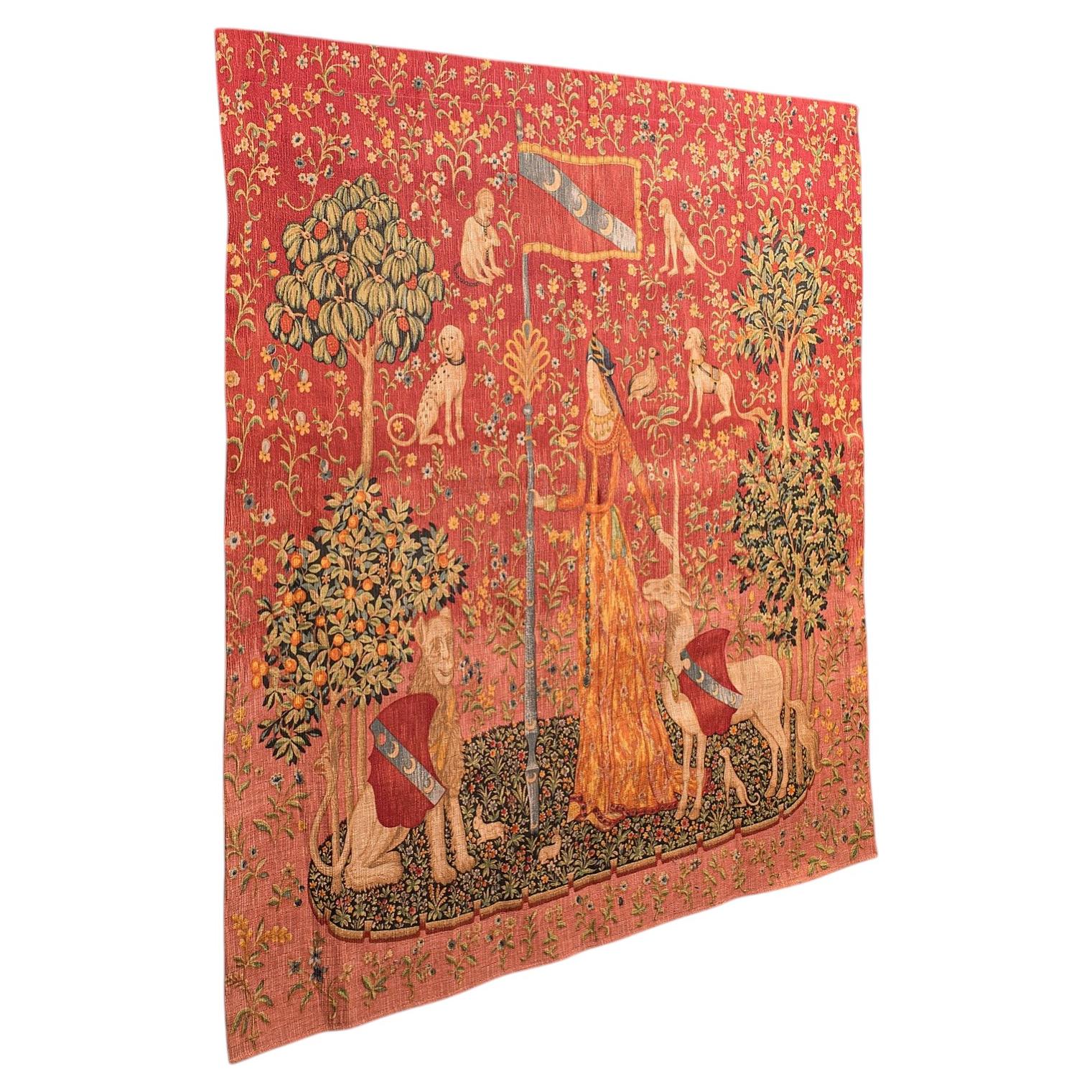 What are tapestries made of?