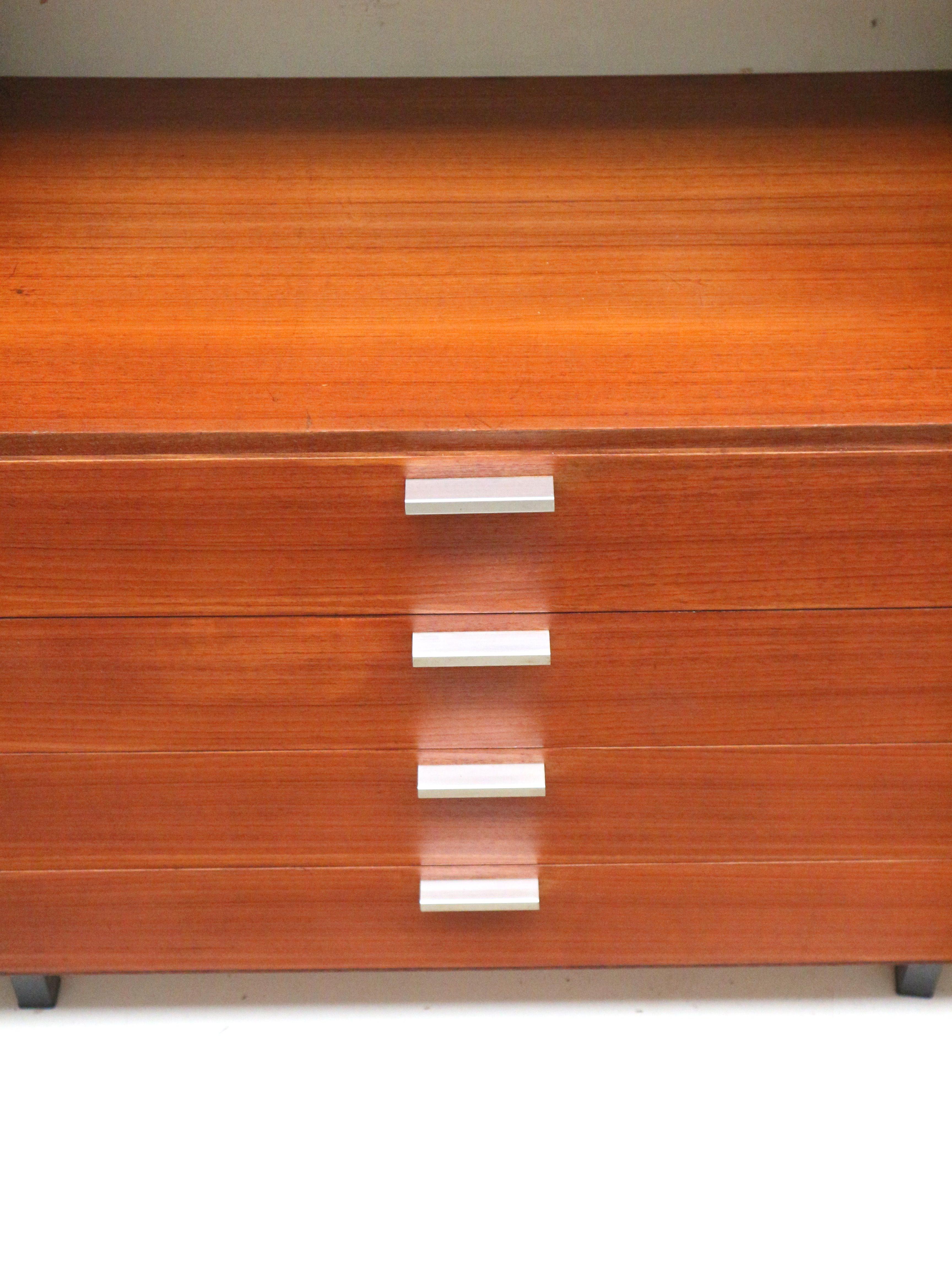 Large vintage wall unit / sideboard by Cees Braakman for Pastoe 'Made to Measure For Sale 2