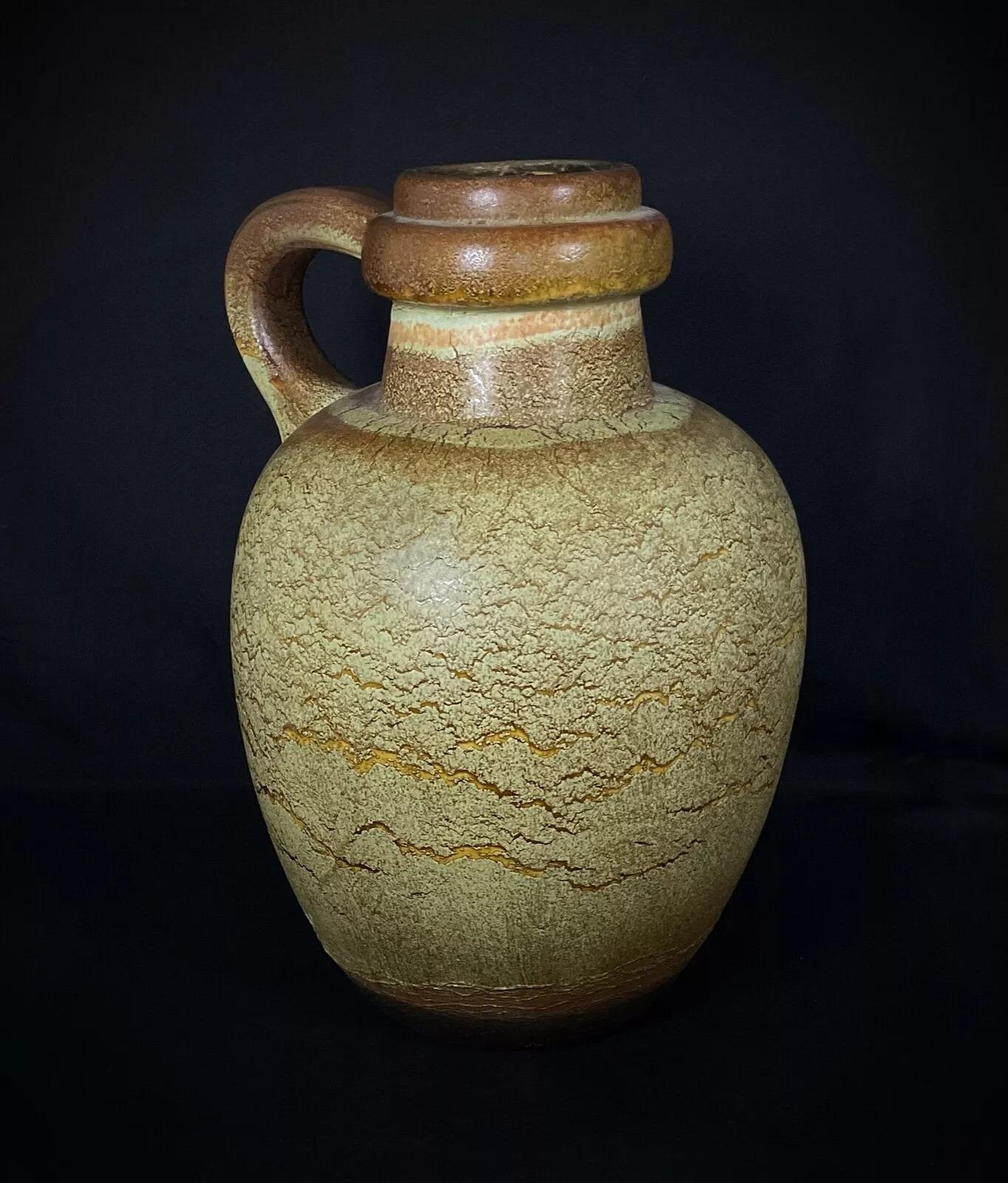 Large Vintage West Germany Ceramic Vase – 48 cm – 20th Century - 2Y406 In Good Condition For Sale In Bordeaux, FR
