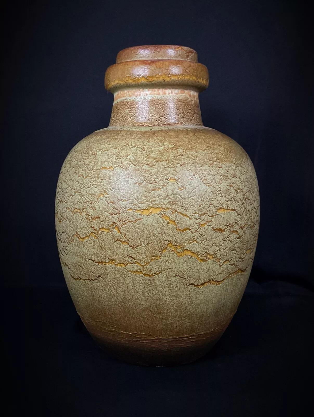 Large Vintage West Germany Ceramic Vase – 48 cm – 20th Century - 2Y406 For Sale 5