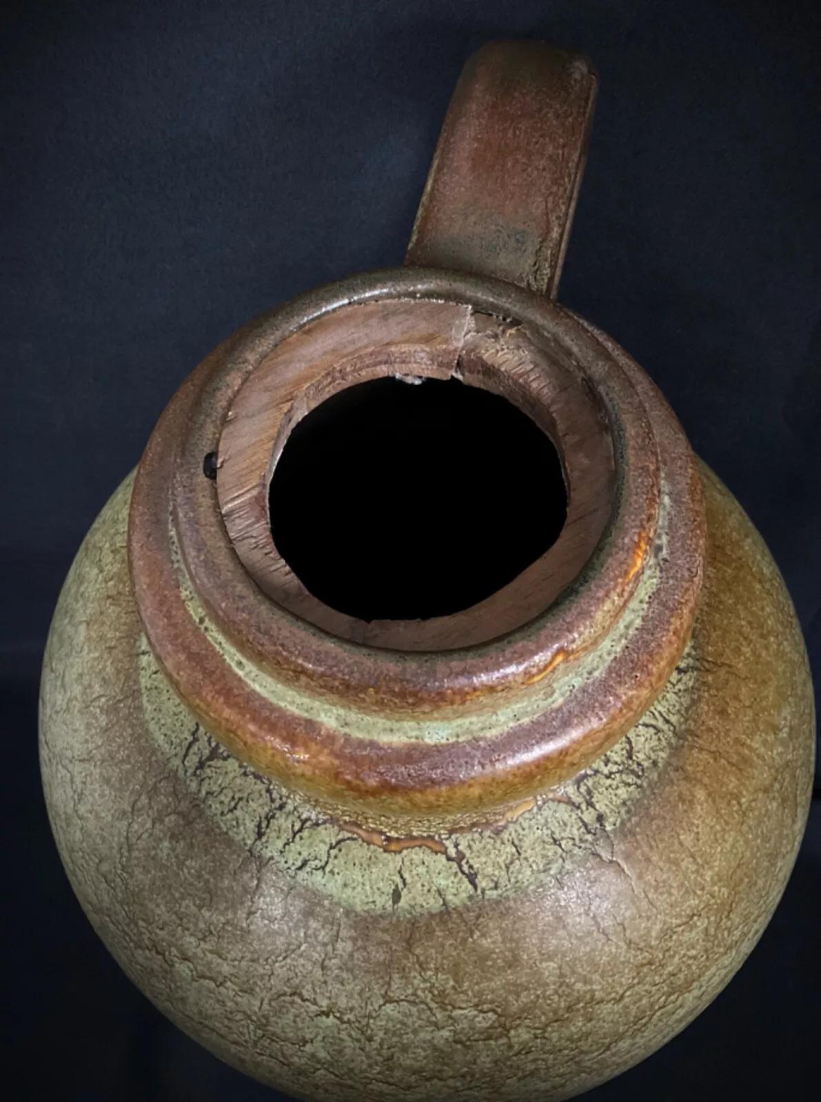 Large Vintage West Germany Ceramic Vase – 48 cm – 20th Century - 2Y406 For Sale 6