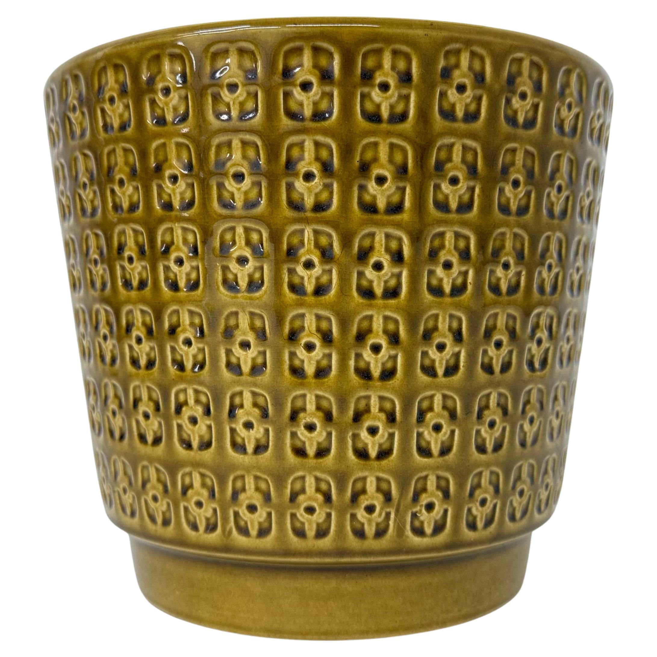 Large vintage West Germany flower pot , 1970s